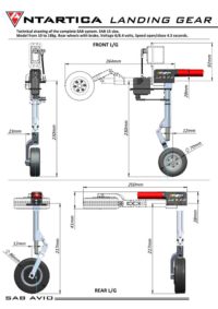 Sab Avio Retract Set  ( K175 DRAKE & M169 HAVOK )