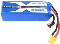ManiaX 6S 5000mAh 45C Lipo