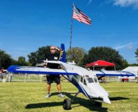 140" (120cc) Turbo Bushmaster - Blue/White/Yellow Scheme