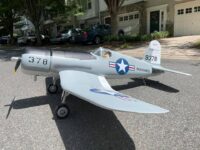 F4U Corsair Scale RC Plane 93"with Retract gear + Spinner